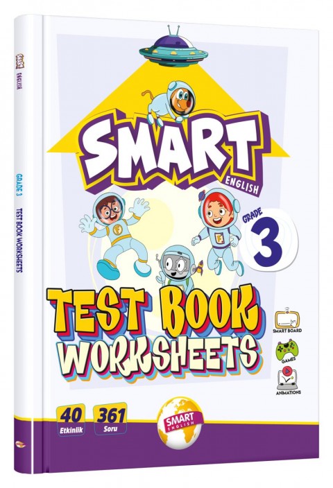 Grade 3 Smart English Test Book Worksheets