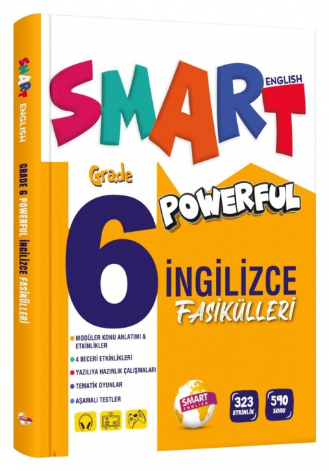 Grade 6 Smart English Powerful İngilizce Fasikülleri - 1.Fasikül