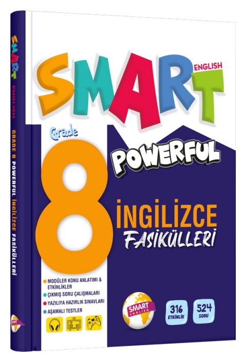 Grade 8 Smart English Powerful İngilizce Fasikülleri