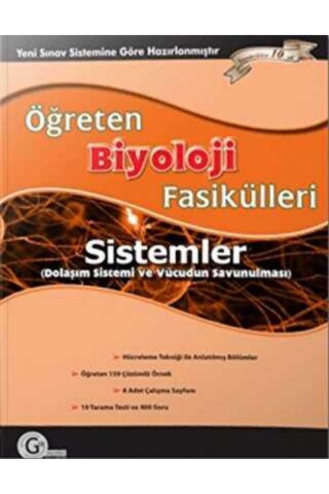Gür Yayınları Öğreten Biyoloji Fasikülleri Sistemler Dolaşım Sistemi Konu Anlatımlı
