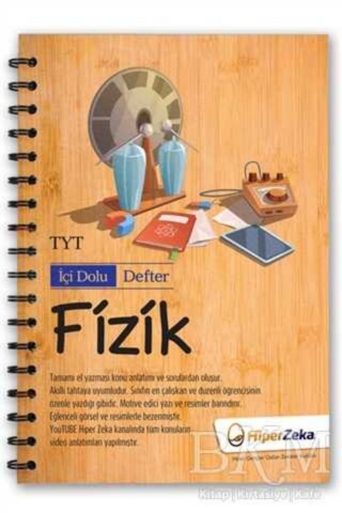 Hiper Zeka Yayınları TYT Fizik İçi Dolu Defter