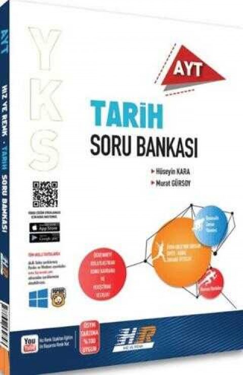 Hız ve Renk Yayınları 2025 AYT Tarih Soru Bankası Hız ve Renk