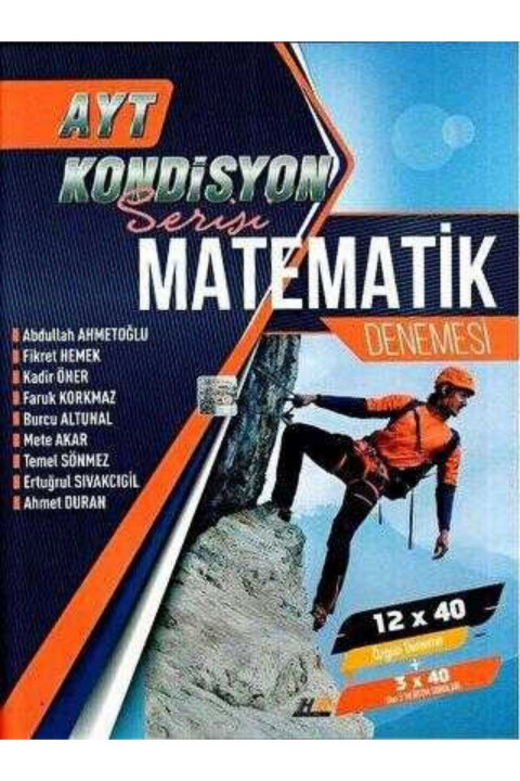 Hız ve Renk Yayınları AYT Matematik Kondisyon 12 x 40 Deneme