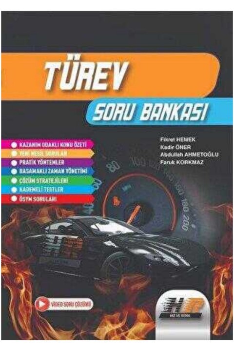 Hız ve Renk Yayınları Türev Soru Bankası
