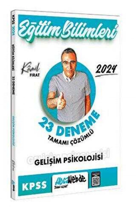 HocaWebde Yayınları 2024 KPSS Eğitim Bilimleri Gelişim Psikolojisi Tamamı Çözümlü 23 Deneme