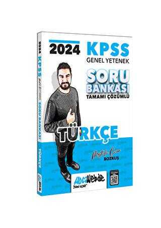 HocaWebde Yayınları 2024 KPSS Genel Yetenek Türkçe Tamamı Çözümlü Soru Bankası