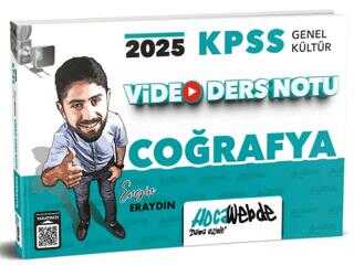 HocaWebde Yayınları KPSS GK Coğrafya Video Ders Notu