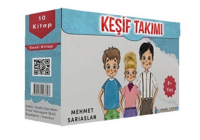 İLKOKULLUYUM- KEŞİF TAKIMI HİKAYE KİTABI SETİ