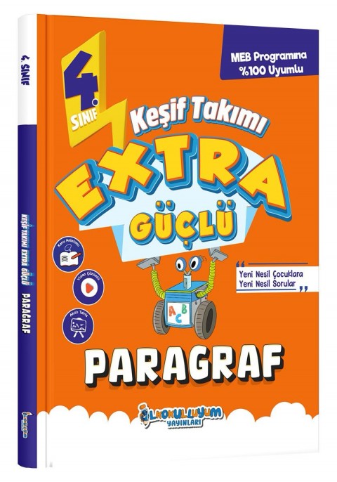 İLKOKULLUYUM YAYINLARI KEŞİF TAKIMI 4.SINIF EXTRA GÜÇLÜ PARAGRAF