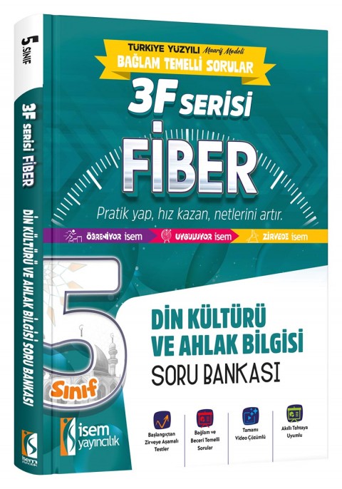 İSEM YAY. 5.SINIF FİBER DİN KÜLTÜRÜ SORU BANKASI