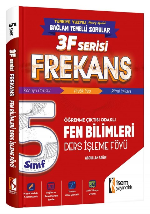 İSEM YAY. 5.SINIF FREKANS FEN BİLİMLERİ DERS İŞLEME FÖYÜ