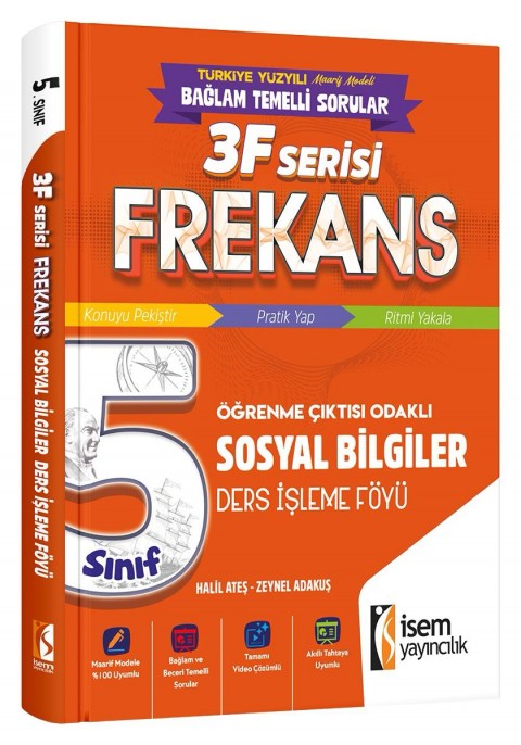 İSEM YAY. 5.SINIF FREKANS SOSYAL BİLGİLER DERS İŞLEME FÖYÜ