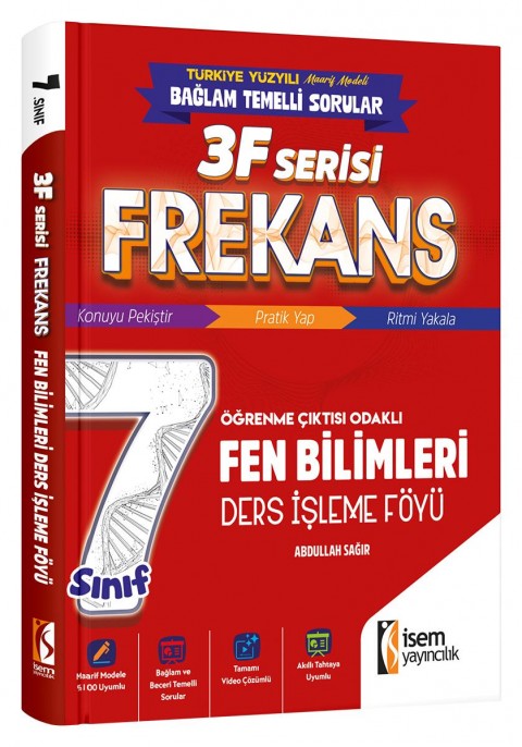 İSEM YAY. 7.SINIF FREKANS FEN BİLİMLERİ DERS İŞLEME FÖYÜ