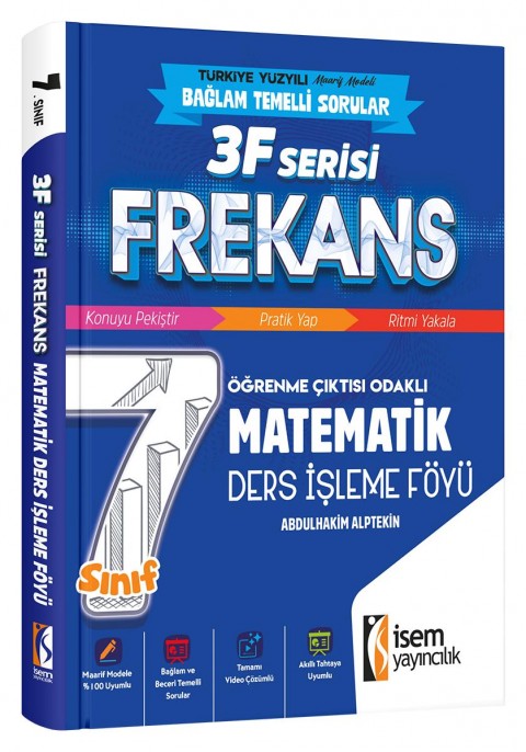 İSEM YAY. 7.SINIF FREKANS MATEMATİK DERS İŞLEME FÖYÜ