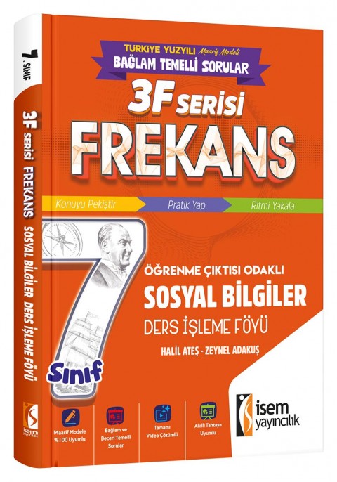 İSEM YAY. 7.SINIF FREKANS SOSYAL BİLGİLER DERS İŞLEME FÖYÜ