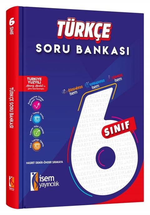İSEM YAYINCILIK 6.SINIF TÜRKÇE SORU BANKASI