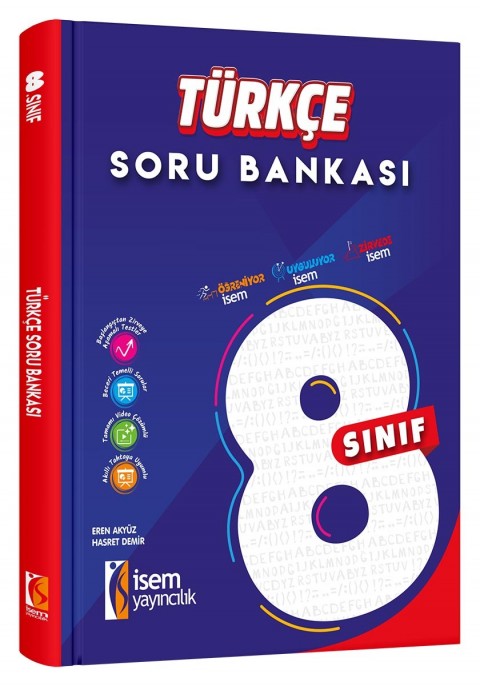 İSEM YAYINCILIK 8.SINIF TÜRKÇE SORU BANKASI
