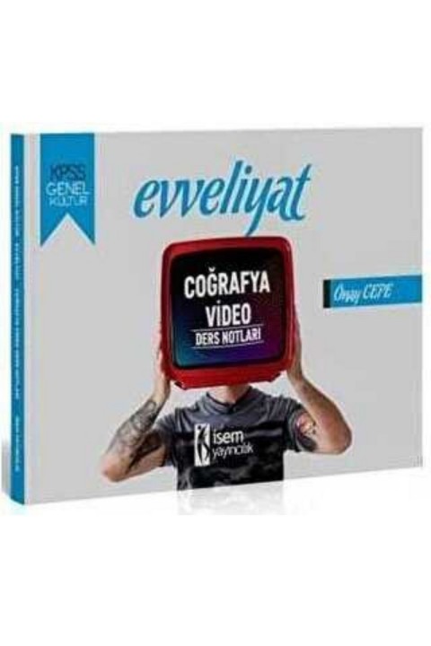 İSEM Yayıncılık 2020 Evveliyat KPSS Genel Kültür Coğrafya Video Ders Notları