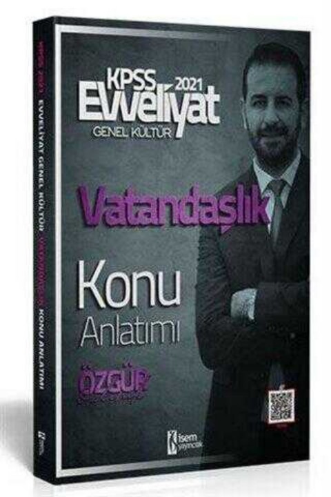 İSEM Yayıncılık 2021 Evveliyat KPSS Vatandaşlık Konu Anlatımı