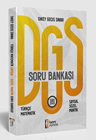 İSEM Yayıncılık 2023 İsem DGS Sayısal - Sözel Mantık Soru Bankası