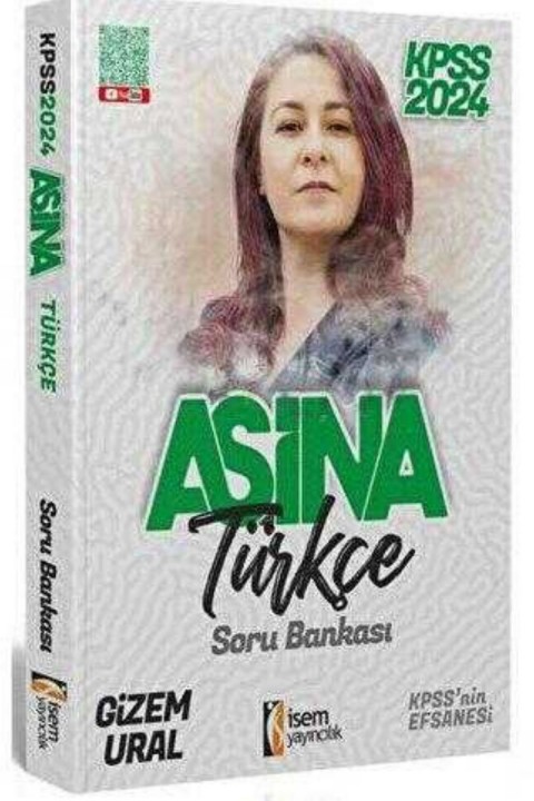 İSEM Yayıncılık 2024 KPSS Aşina Türkçe Soru Bankası