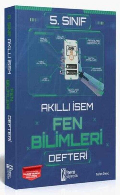 İSEM Yayıncılık 2025 Akıllı İsem 5. Sınıf Fen Bilimleri Defteri