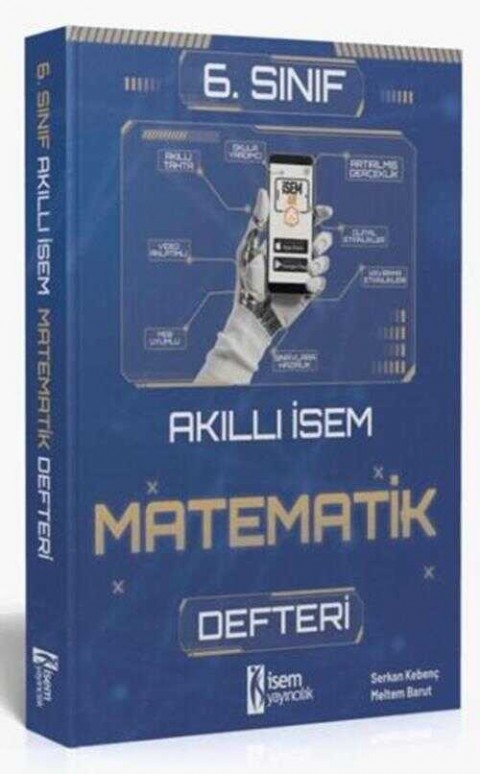İSEM Yayıncılık 2025 Akıllı İsem 6.Sınıf Matematik Defteri
