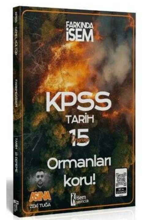 İSEM Yayıncılık 2025 KPSS Tarih Aşina 15 Deneme