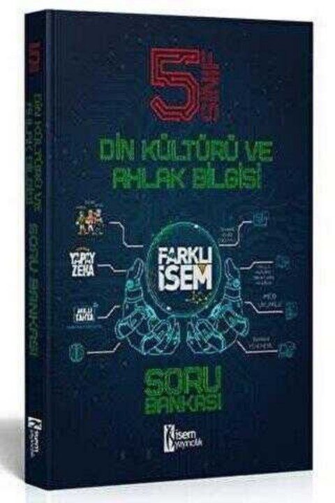 İSEM Yayıncılık 5. Sınıf Farklı İsem İngilizce Soru Bankası
