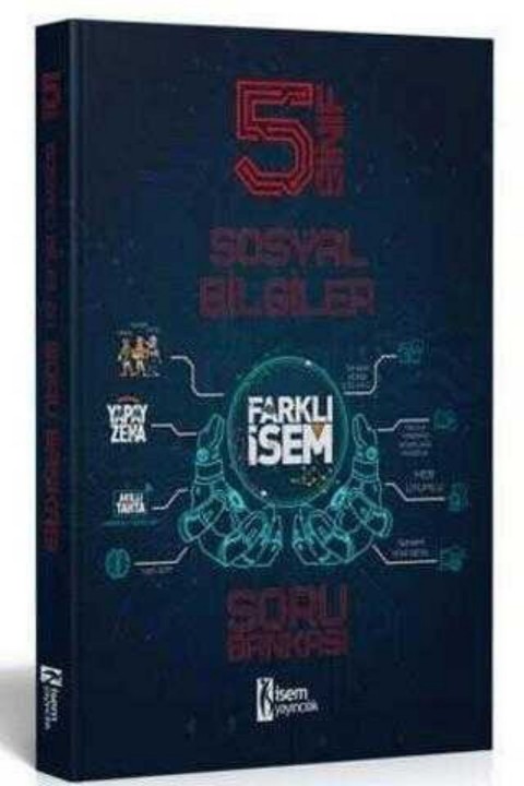 İSEM Yayıncılık 5. Sınıf Sosyal Bilgiler Farklı İsem Soru Bankası