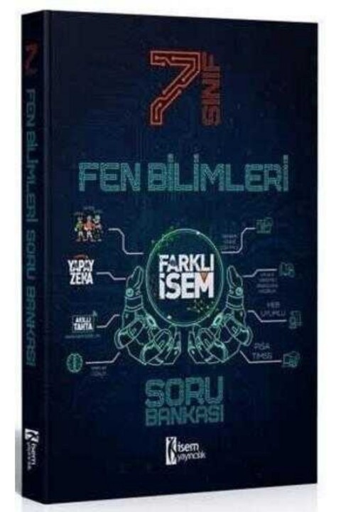 İSEM Yayıncılık 7. Sınıf Farklı İsem Fen Bilimleri Soru Bankası
