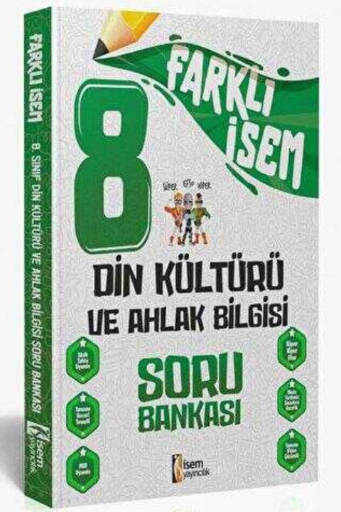 İSEM Yayıncılık 8. Sınıf Farklı İsem T.C. İnkılap Tarihi ve Atatürkçülük Soru Bankası