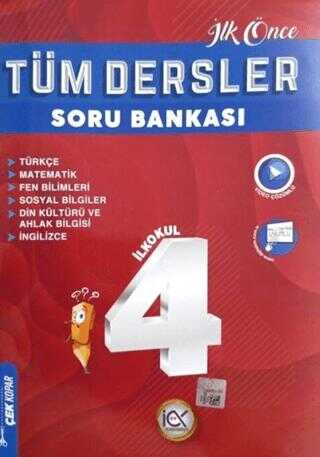 İlk Önce Yayıncılık 4. Sınıf Tüm Dersler Soru Bankası