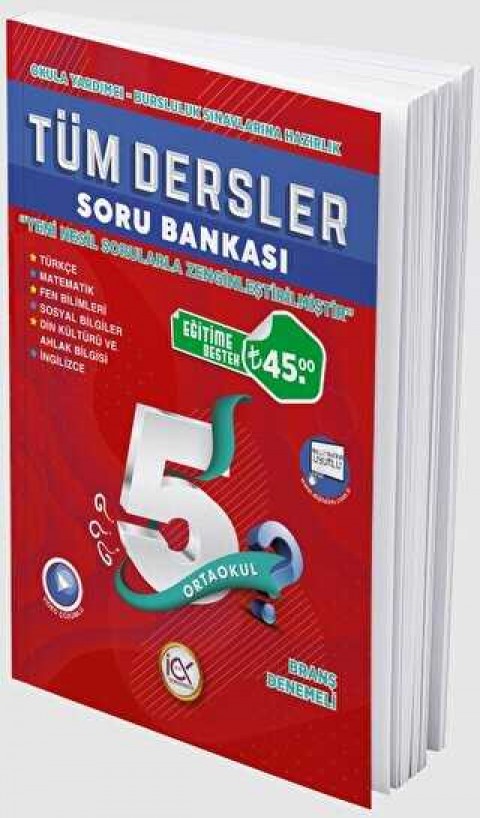 İlk Önce Yayıncılık 5. Sınıf Tüm Dersler Soru Bankası
