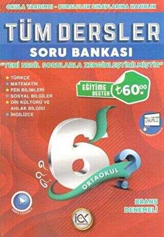 İlk Önce Yayıncılık 6. Sınıf Tüm Dersler Soru Bankası