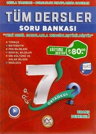 İlk Önce Yayıncılık 7. Sınıf Tüm Dersler Soru Bankası