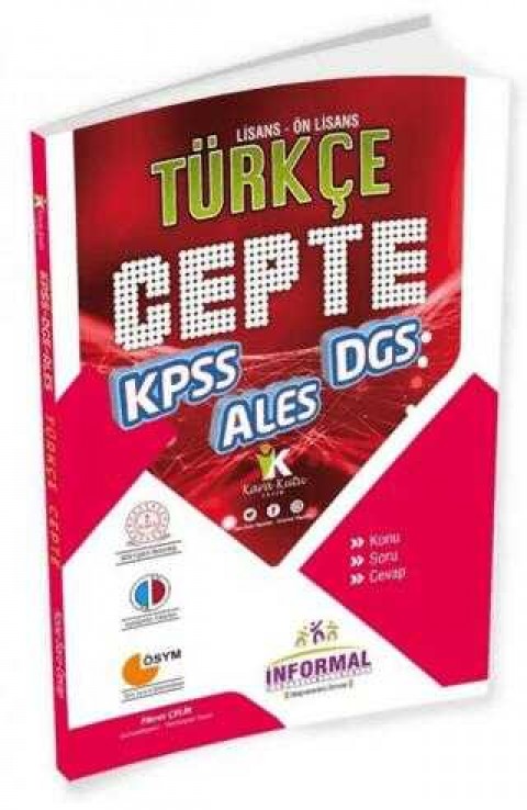 İnformal Yayınları 2022 Kpss Coğrafya Cepte Konu Soru Cevap