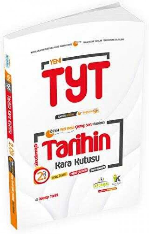 İnformal Yayınları 2023 TYT Tarihin Kara Kutusu 2. Cilt Konu Özetli Dijital Çözümlü Çıkmış Soru Bankası