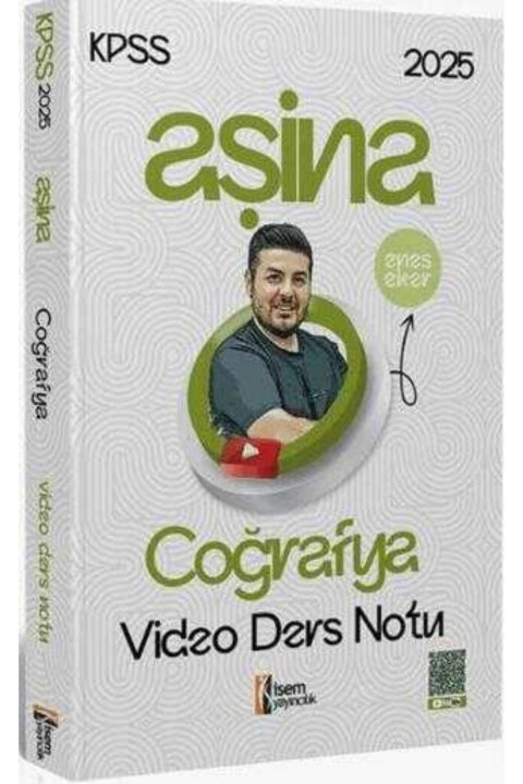 İsem Yayıncılık 2025 KPSS Coğrafya Aşina Video Ders Notu