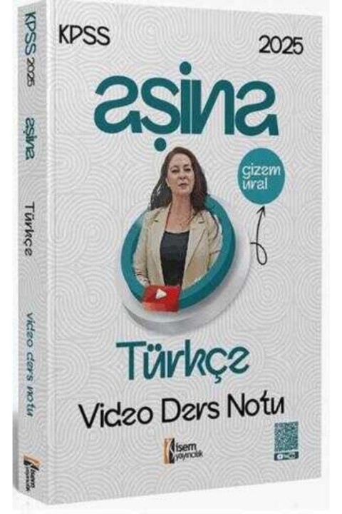 İsem Yayıncılık 2025 KPSS Türkçe Aşina Video Ders Notu