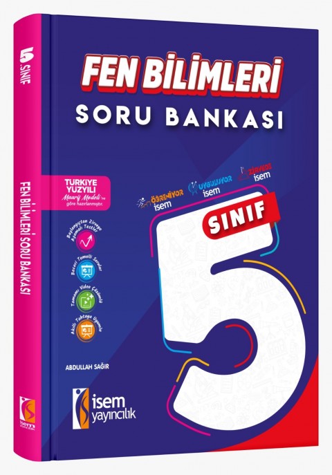 İsem Yayıncılık 5.Sınıf Fen Bilimleri Soru Bankası