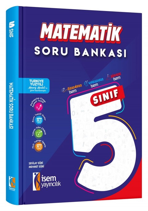 İsem Yayıncılık 5.Sınıf Matematik Soru Bankası