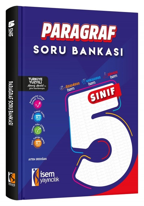 İsem Yayıncılık 5.Sınıf Paragraf Soru Bankası