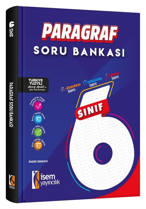 İsem Yayıncılık 6.Sınıf Paragraf Soru Bankası