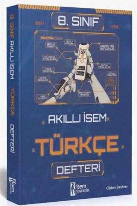 İsem Yayıncılık 8. Sınıf Akıllı İsem Türkçe Defteri