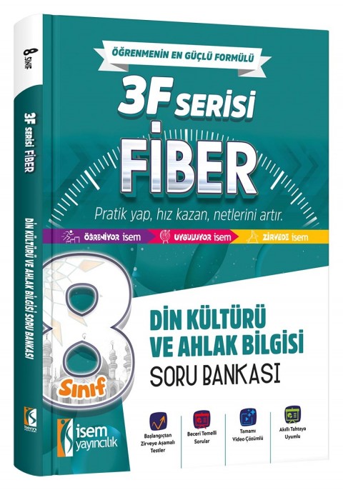 İSEM YAY. 8.SINIF FİBER DİN KÜLTÜRÜ SORU BANKASI