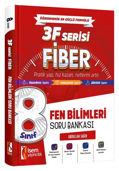 İSEM YAY. 8.SINIF FİBER FEN BİLİMLERİ SORU BANKASI