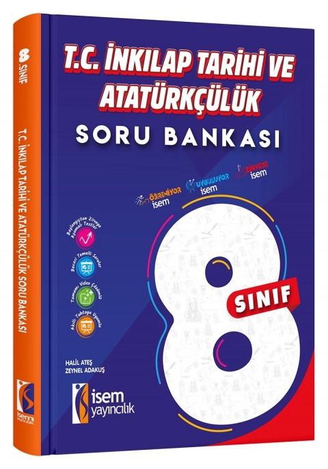 İsem Yayıncılık 8. Sınıf T. C. İnkilap Tarihi Ve Atatürkçülük Soru Bankası