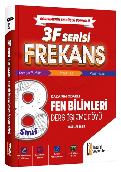 İSEM YAY. 8.SINIF FREKANS FEN BİLİMLERİ DERS İŞLEME FÖYÜ