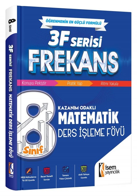 İsem Yayıncılık 8.Sınıf Matematik Ders İşleme Föyü